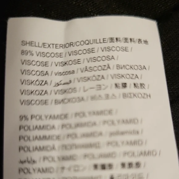 EUC Desigual Black V-Neck Top with Multicolor Floral Bell-Sleeves - Picture 4 of 6